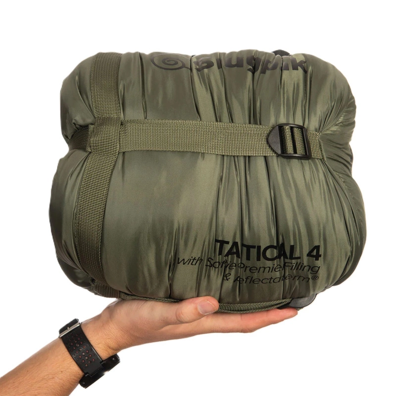 Śpiwór Tactical 4 (-12°C / -17°C) Olive - obrazek 3
