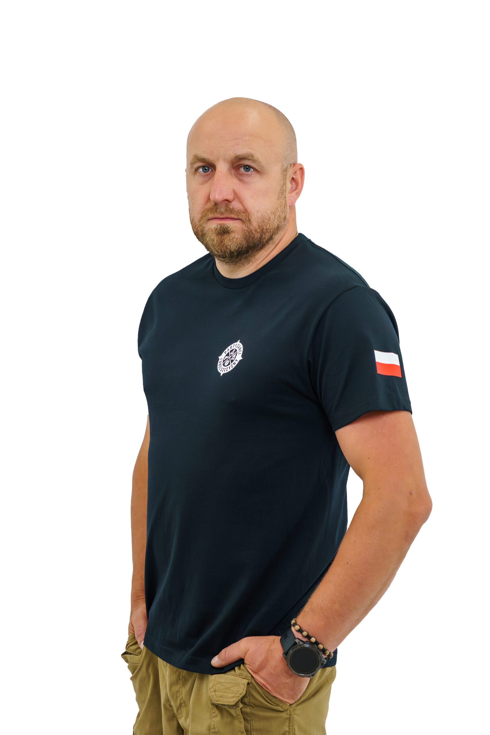 Koszulka z logo Partyzanci Lubelszczyzny - męska - obrazek 3