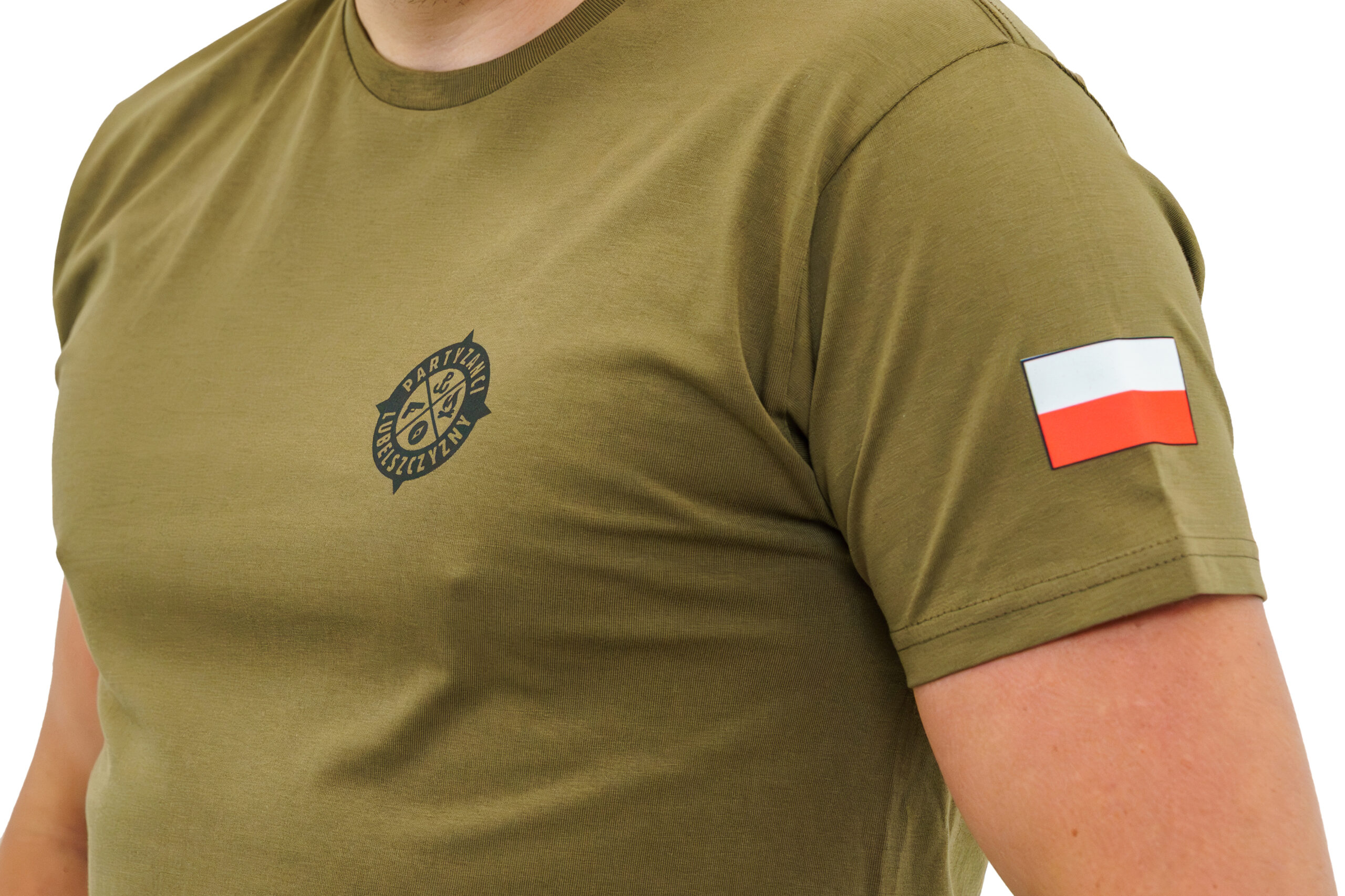 Koszulka logo Partyzanci Lubelszczyzny - męska - obrazek 3