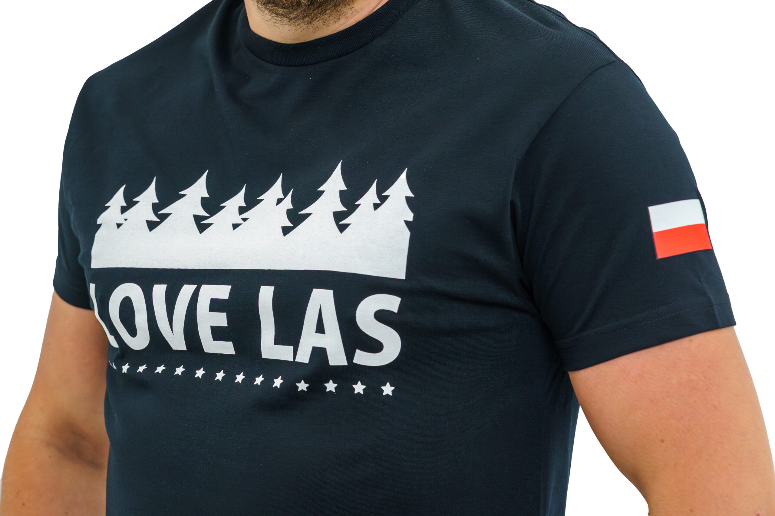 Koszulka LOVE LAS - męska - obrazek 3