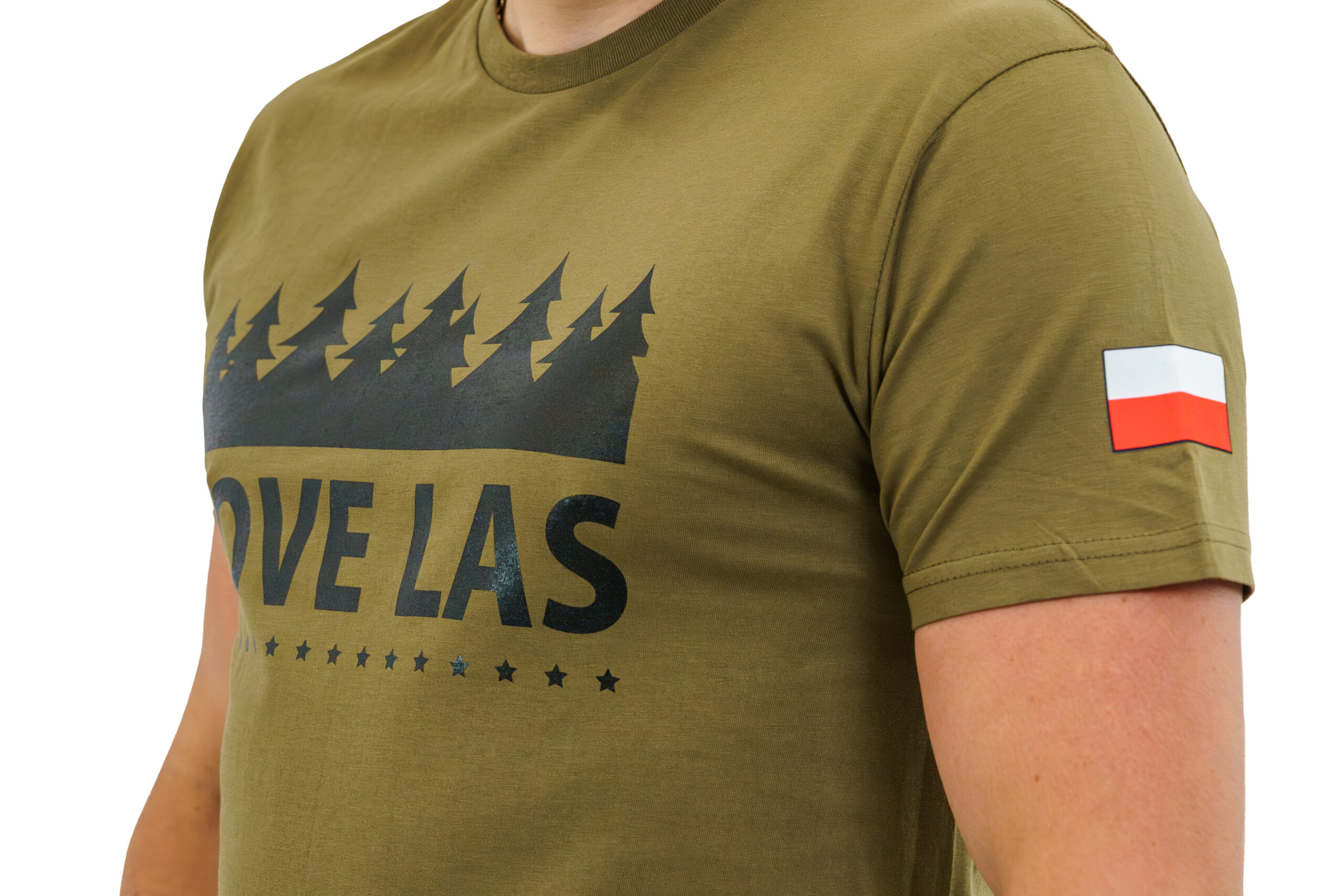 Koszulka LOVE LAS - męska - obrazek 3