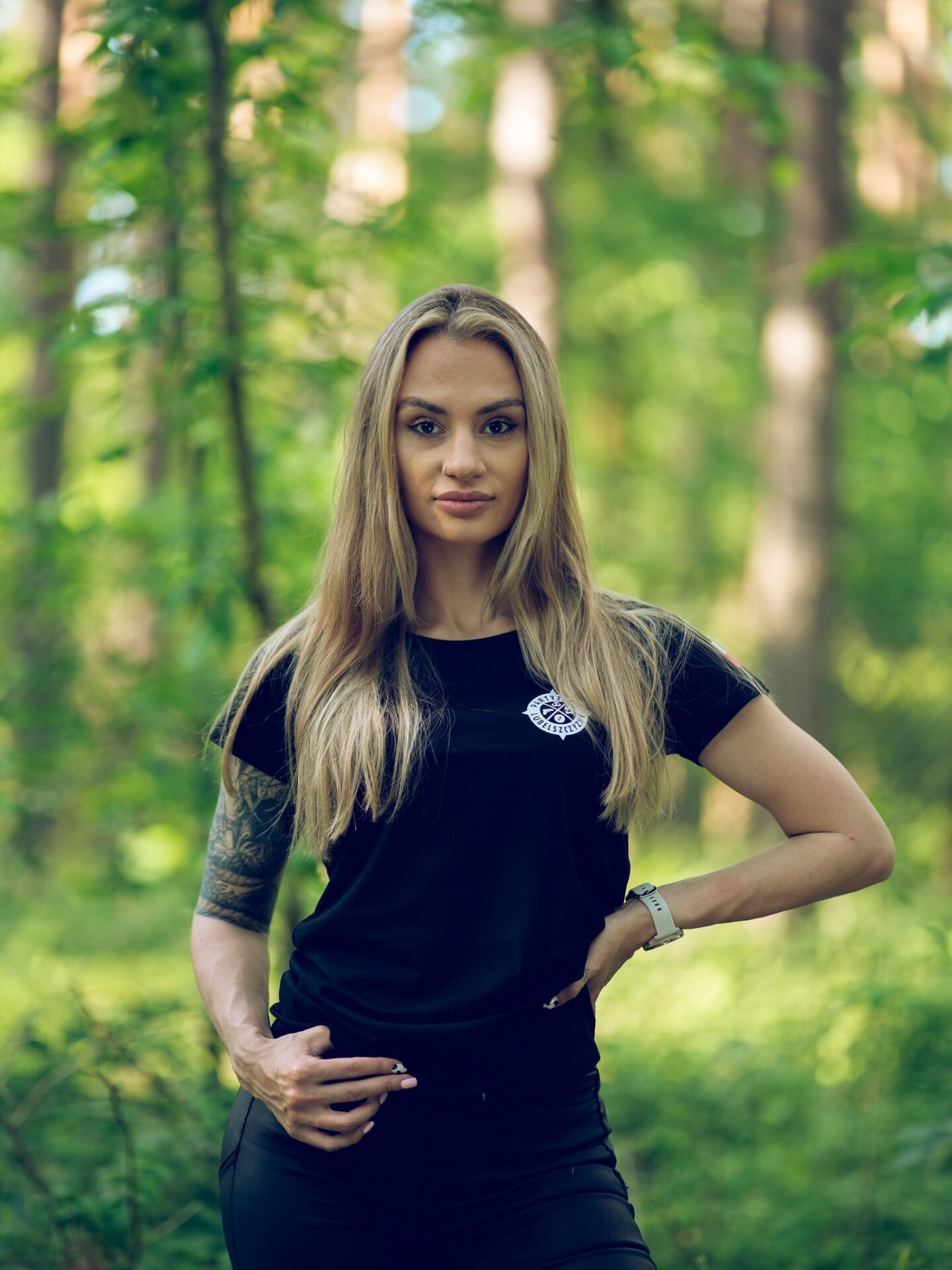 Koszulka z logo Partyzanci Lubelszczyzny - damska - obrazek 7