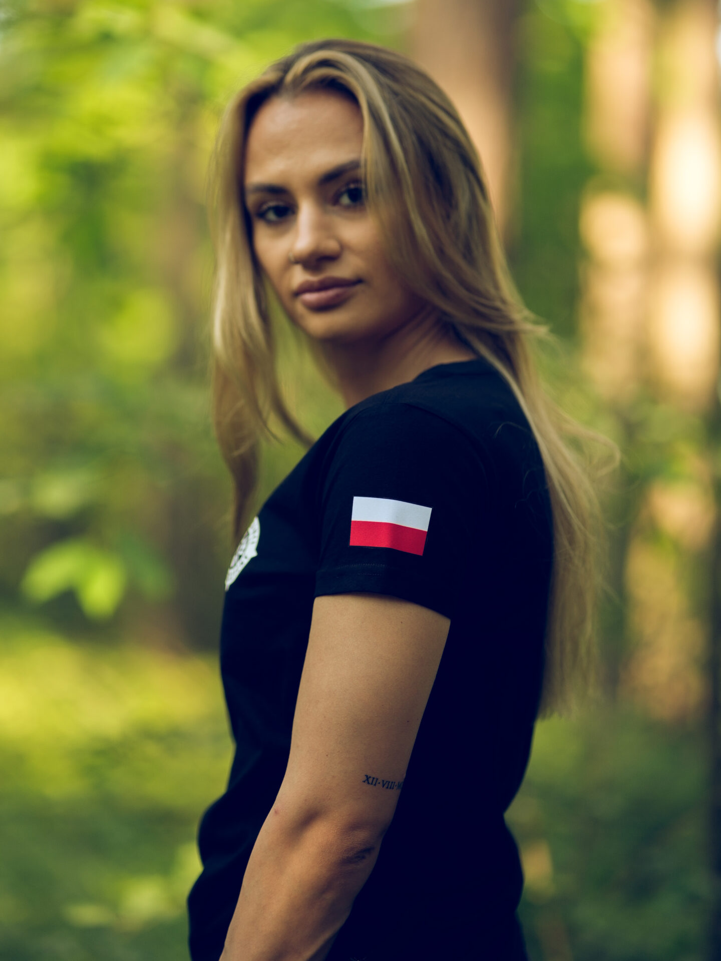 Koszulka z logo Partyzanci Lubelszczyzny - damska - obrazek 8