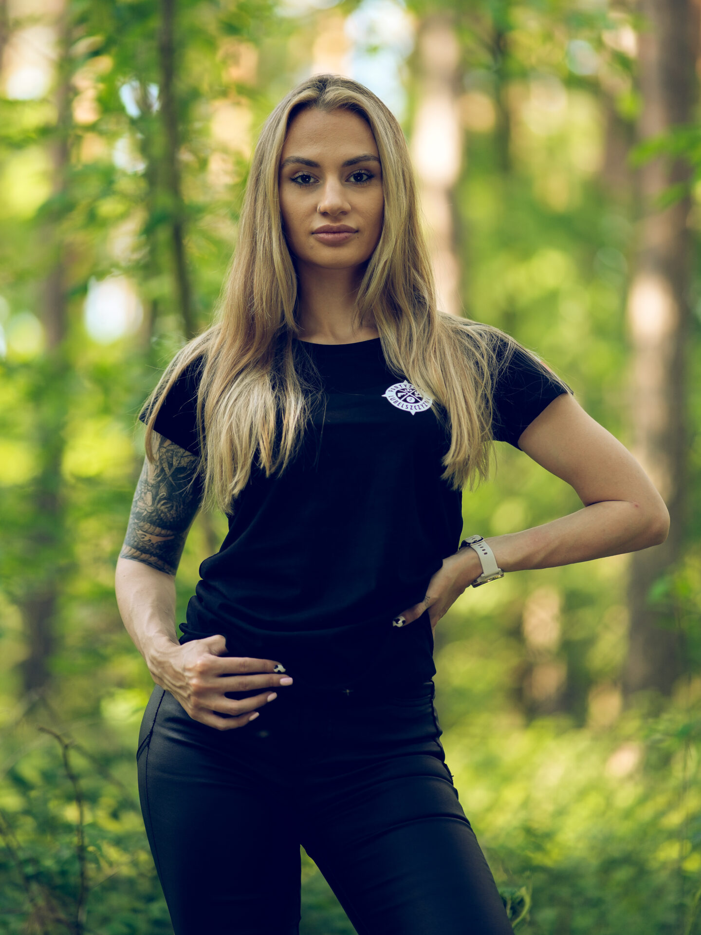 Koszulka z logo Partyzanci Lubelszczyzny - damska - obrazek 9
