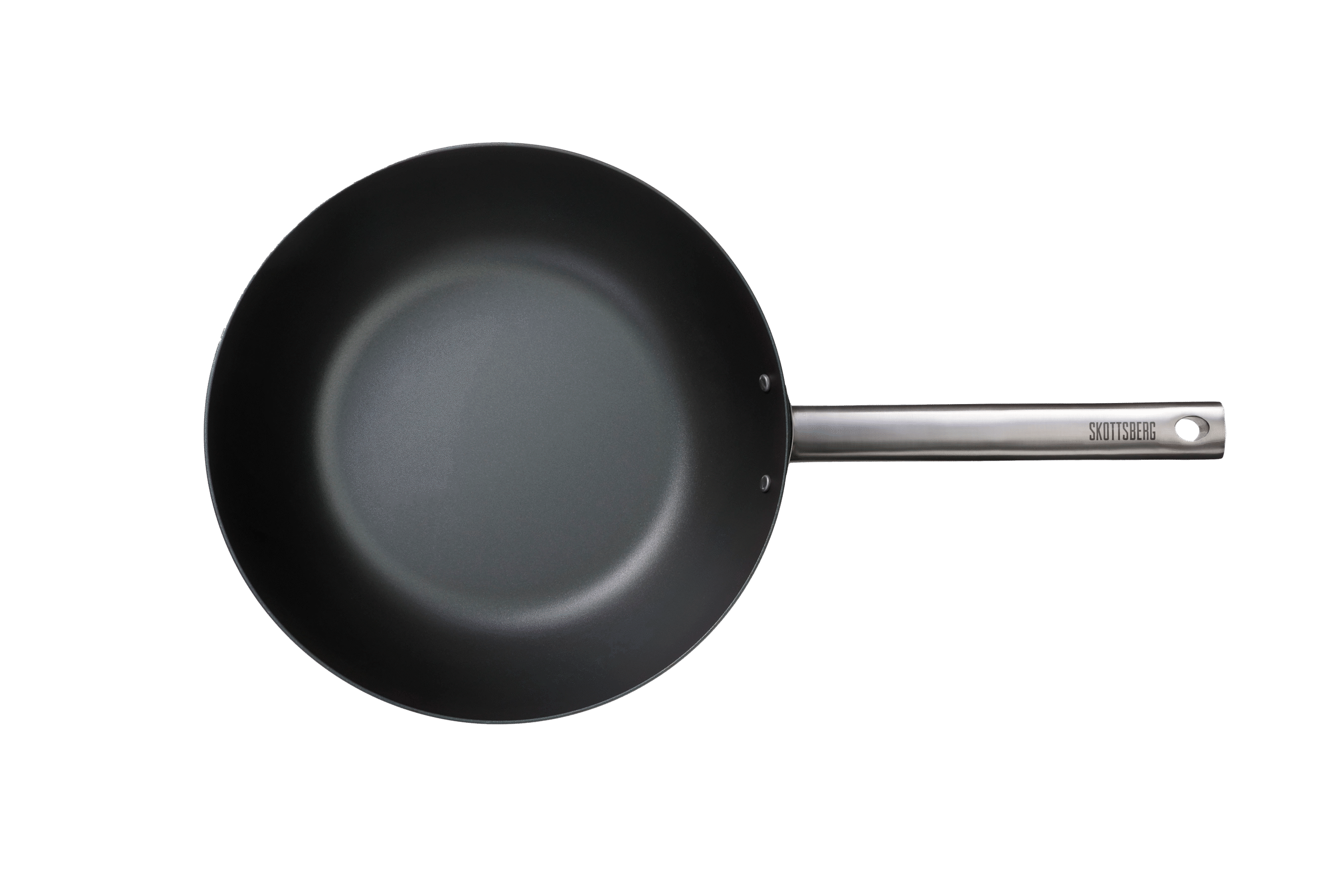 Skottsberg Patelnia WOK ze stali węglowej 28 cm - obrazek 6