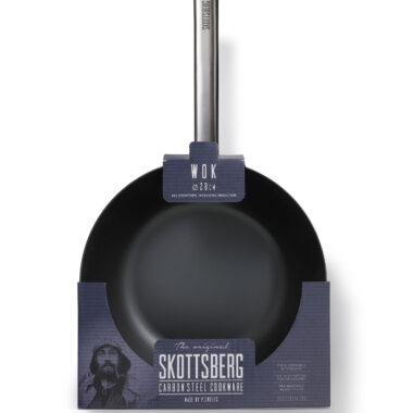 Skottsberg Patelnia WOK ze stali węglowej 28 cm