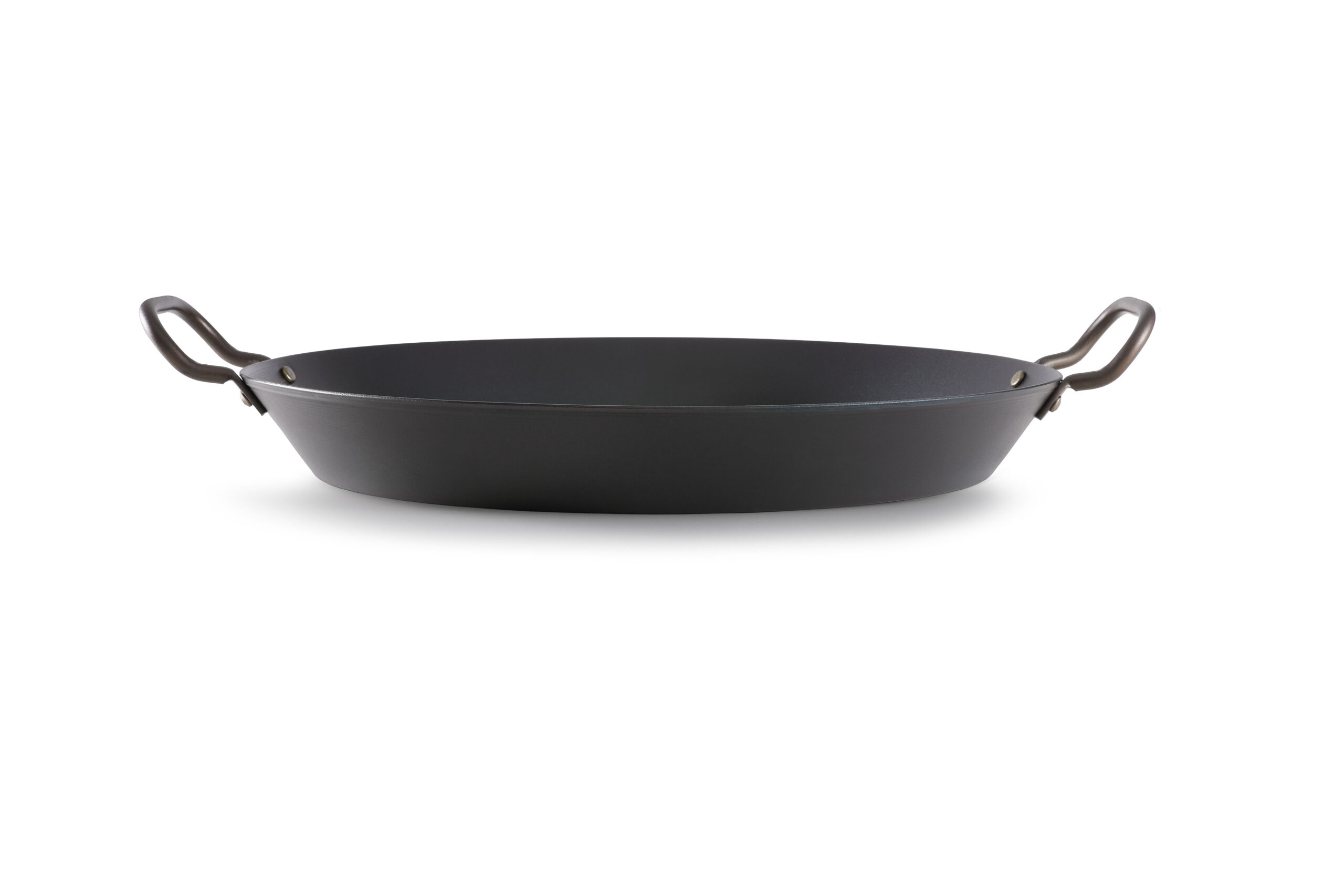 Skottsberg Patelnia z dwoma rączkami ze stali węglowej 38 cm - obrazek 5