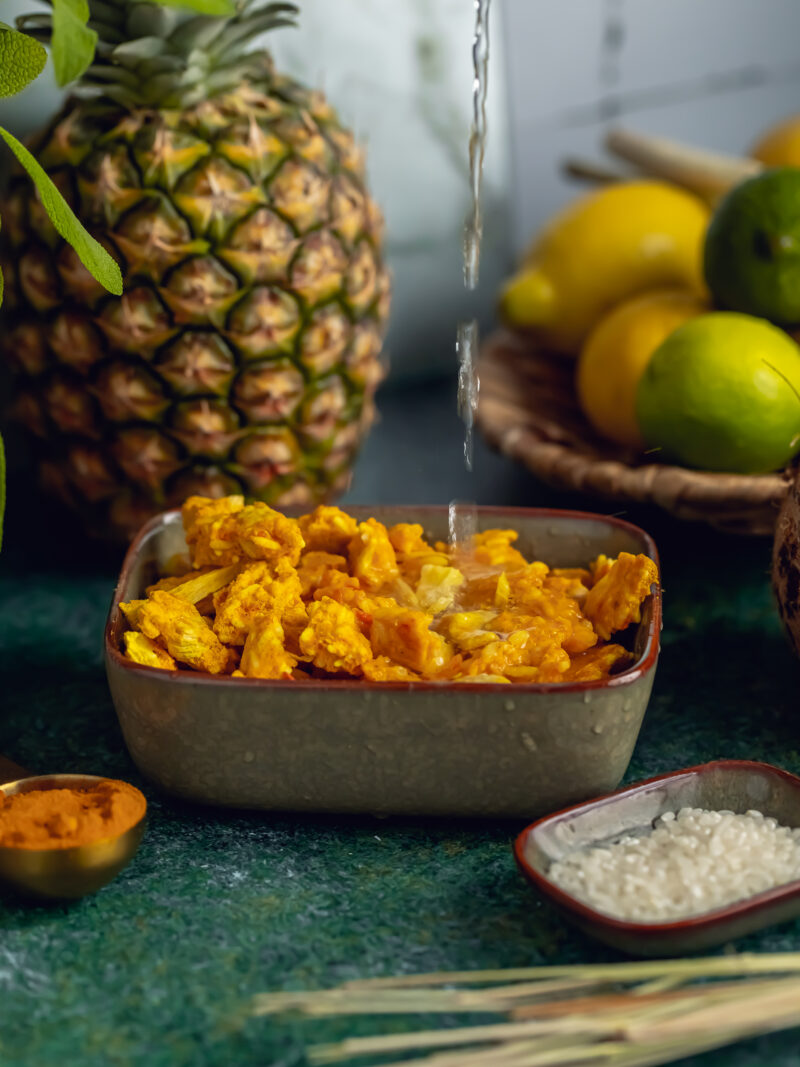 Kurczak curry z nutą kokosa i ananasem - obrazek 2