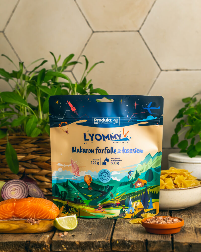Makaron farfalle z łososiem - obrazek 3