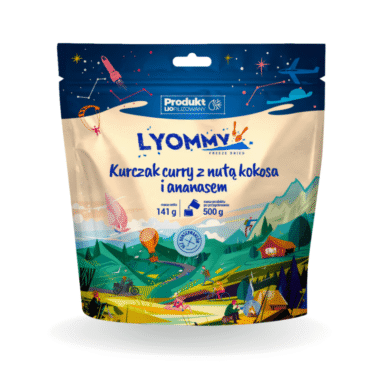 Kurczak curry z nutą kokosa i ananasem