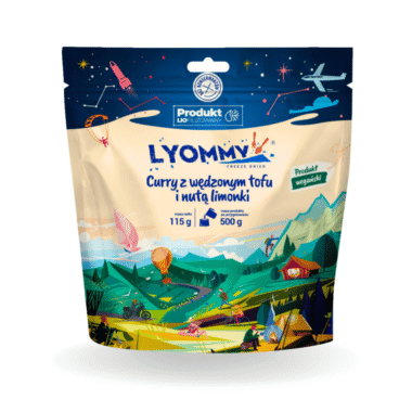 Curry z wędzonym tofu i nutą limonki