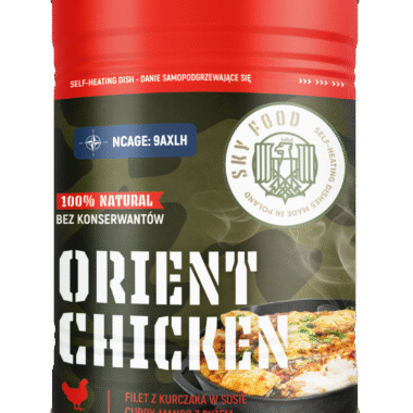 SKYFOOD ORIENT CHICKEN - Filet z kurczaka w sosie curry-mango z ryżem