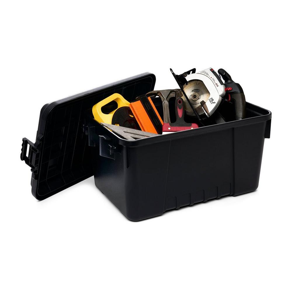 KUFER SPORTSMAN’S TRUNK SMALL – CZARNY - obrazek 2