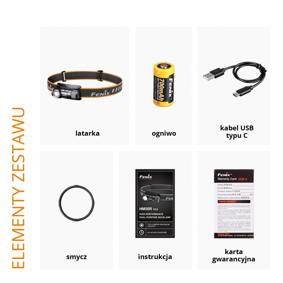 Latarka czołowa Fenix HM50R V2.0 - obrazek 6
